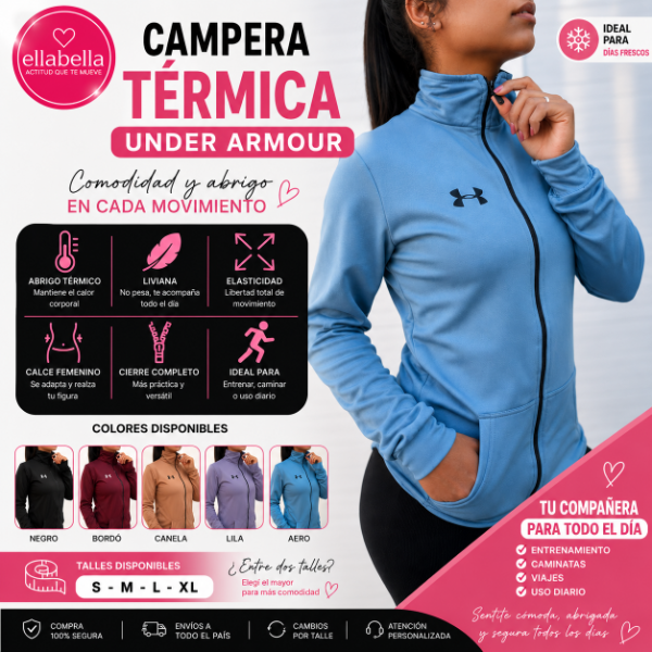 Producto - Campera Deportiva Térmica Under Armour Mujer