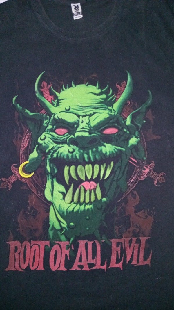 Producto - Slayer - Roots of all Evil merch tubular tee. - 2