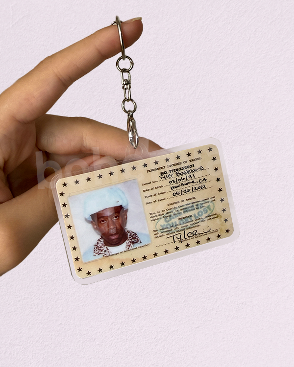 Producto - LLAVERO TYLER "CALL ME IF YOU GET LOST" - Llavero ID de Tyler, The Creator
