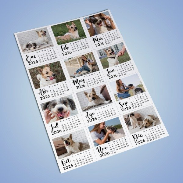 Producto - Calendario 2026 con fotos