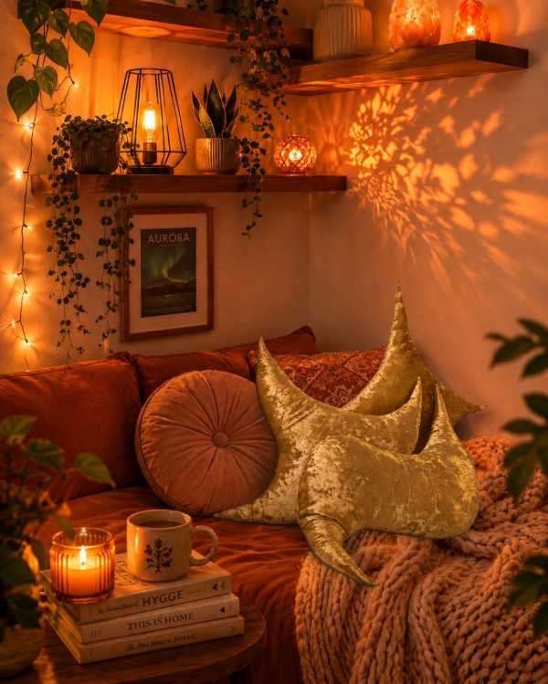 Producto - Almohadón Decorativo Abstract - Tribal 1 - Dorado - 3