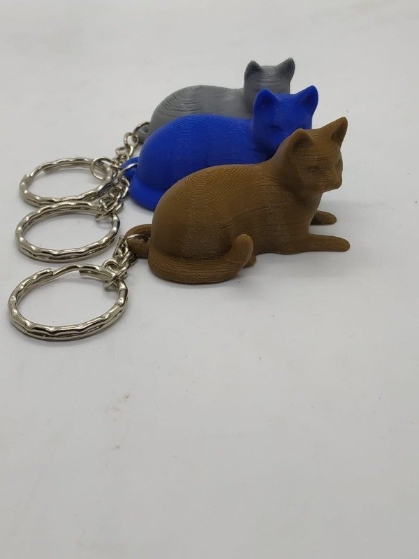 Producto - Llavero en forma de gato! todos los colores disponibles!