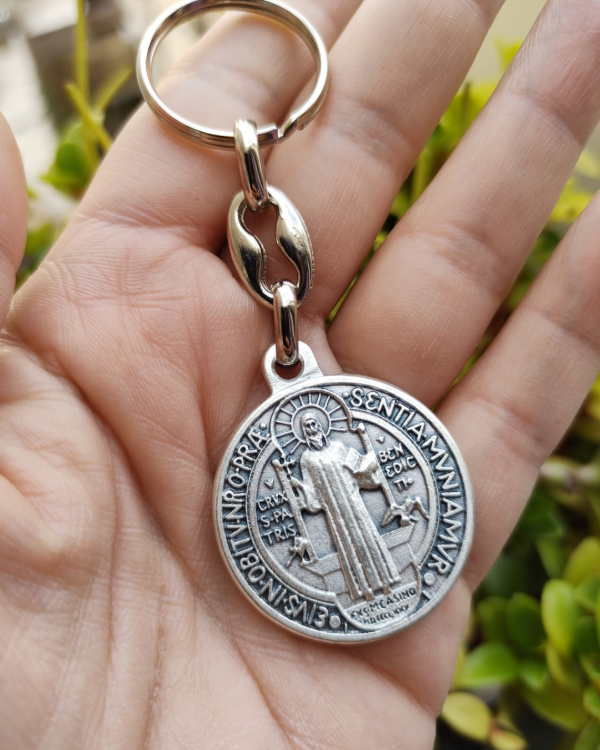Producto - Llavero italiano Medalla de San Benito