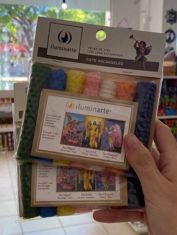 Producto - Velas de Miel - 7 Arcángeles