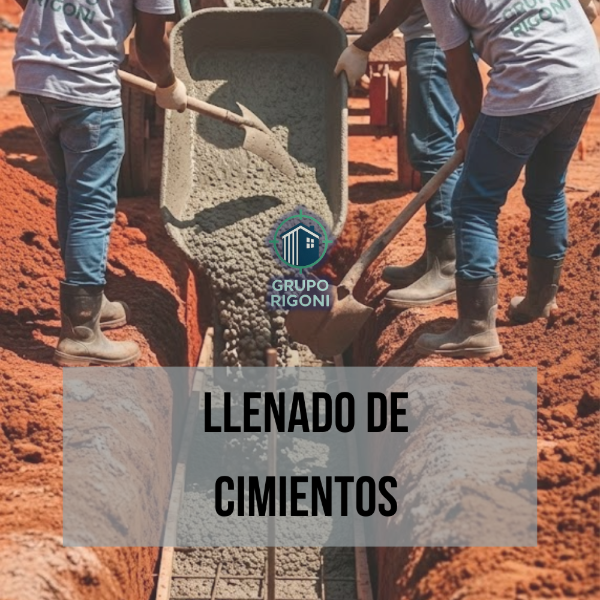 Producto - LLENADO DE CIMIENTOS- Valor por metro lineal.