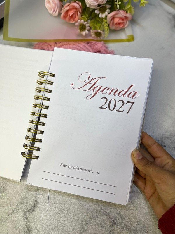 Producto - Agenda 2027 semanal c/horarios