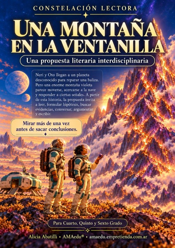 Producto - UNA MONTAÑA EN LA VENTANILLA (Segundo Ciclo, Ciencia Ficción) - 3