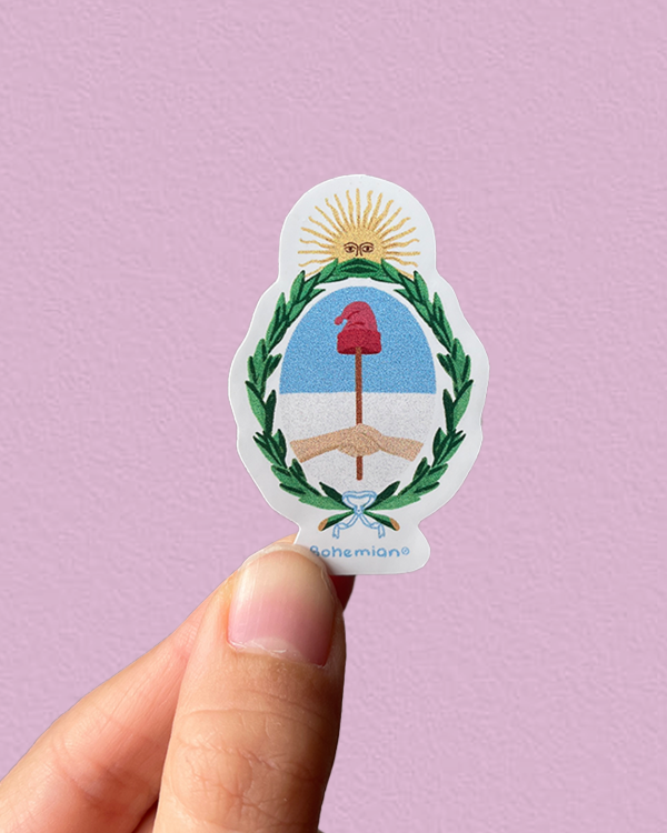 Producto - ESCUDO PATRIO - Sticker individual Argentina