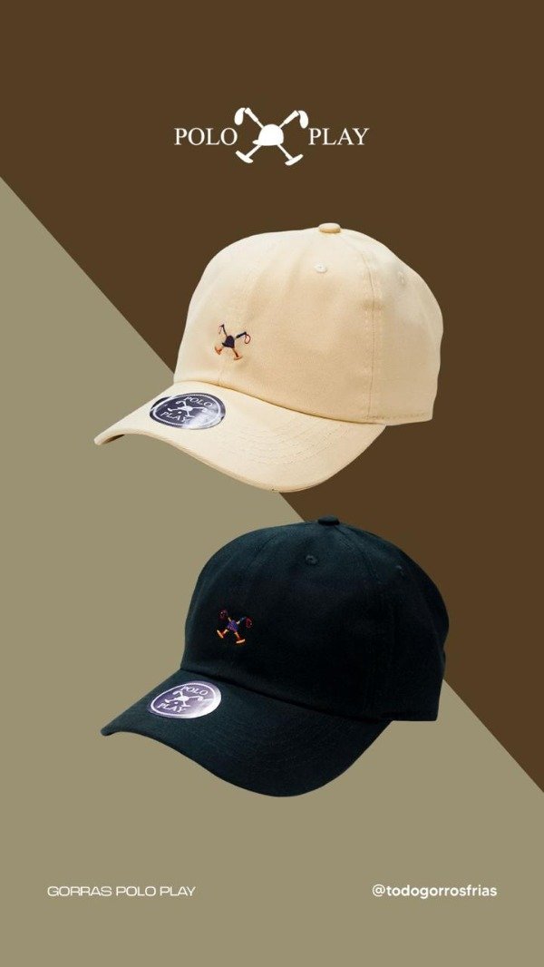 Producto - GORRA POLO BEIGE