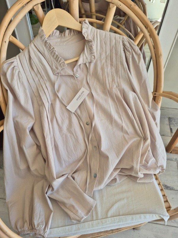 Producto - Camisa Lino Algodón Puro Araceli