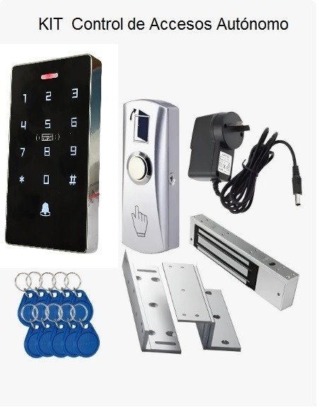 Producto - KIT Control de Accesos Autonomo Exterior Completo