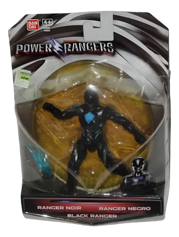 Producto - Power Rangers Black Ranger Movie Action Hero