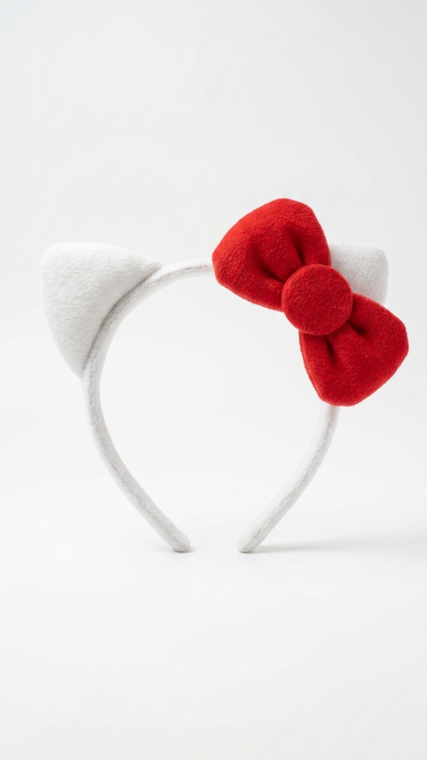 Producto - vincha hello kitty con moño