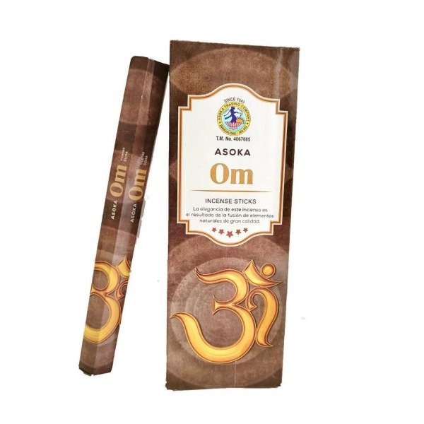 Producto - Sahumerios hexagonales Asoka om x 6 unid.