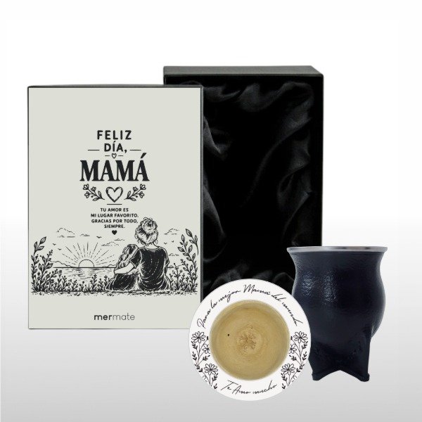 Producto - BOX MATE CON BOMBILLA Y CAJA DE PRESENTACIÓN CON PERSONALIZADO DÍA DE LA MADRE 2 - 3