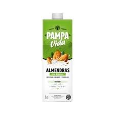 Producto - Leche de Almendras sin azucar PAMPA VIDA X 1lt - Bebida vegetal