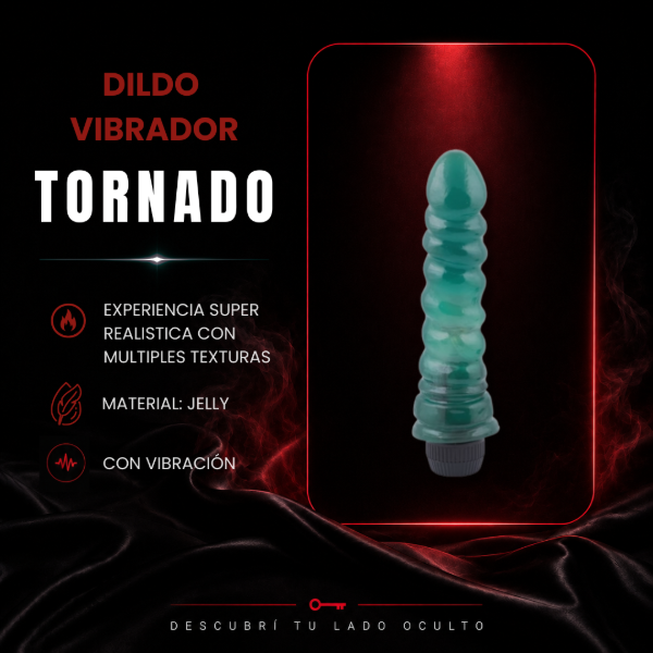 Producto - TORNADO - Dildo vibrador