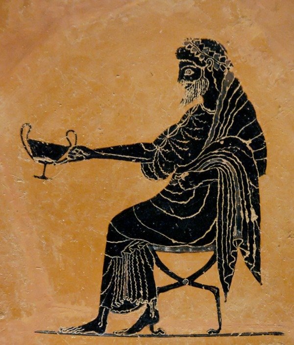 Producto - Reino Selúcida Dicálcono (144-142 a.C.) Antíoco VI Dionisio - Kantharos - 2
