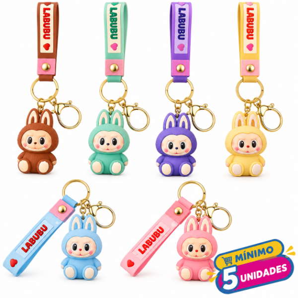 Producto - Llaveros de Goma LABUBU