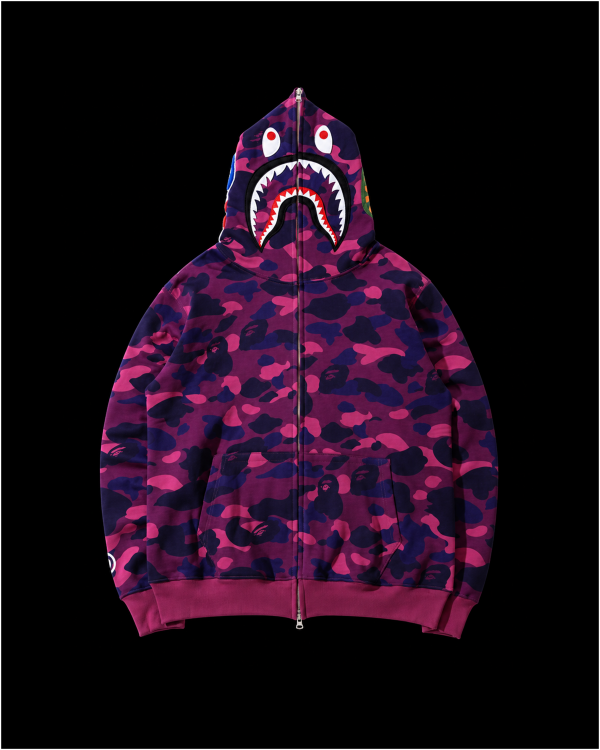 Producto - Bape Shark Zip Purple