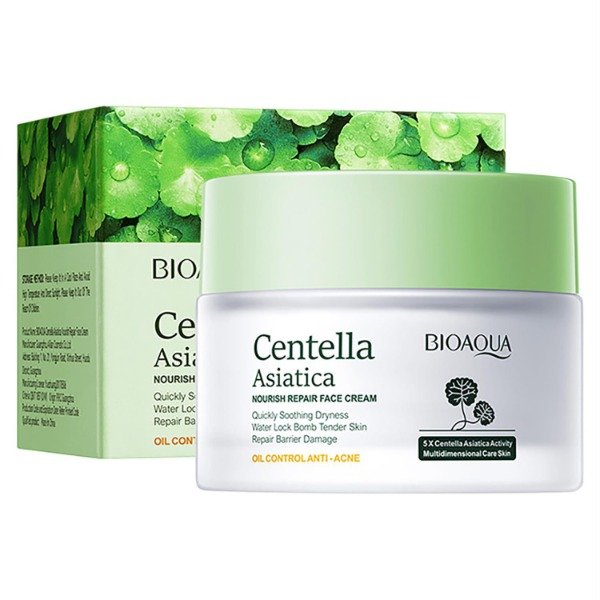 Producto - crema hidratante facial centella asiática bioaqua