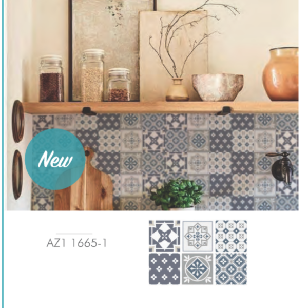 Producto - Vinilo Simil AZULEJO Autoadhesivo X 6un