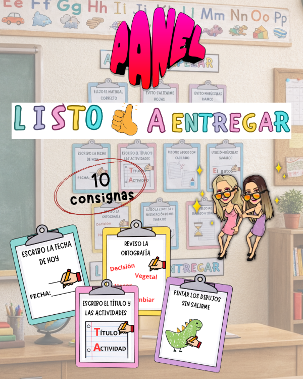 Producto - PANEL ANTES DE INICIAR. LISTO PARA ENTREGAR