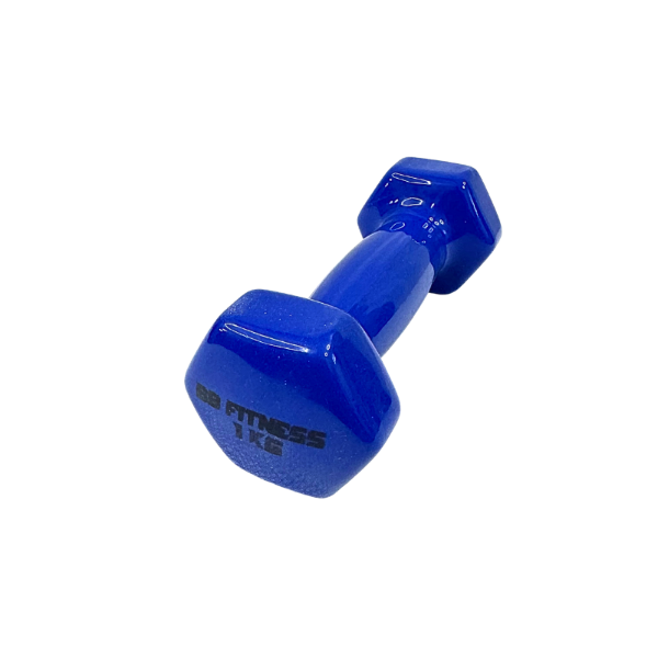 Producto - Mancuerna Hierro Recubierta en Goma 1kg