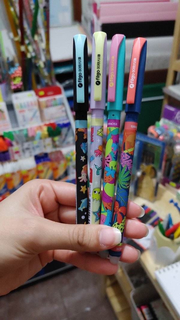 Producto - Boligrafo Borrable Filgo Borrax se go!