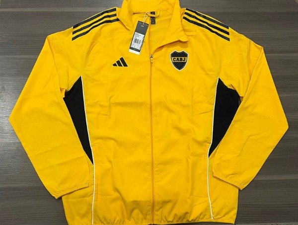 Producto - CAMPERA ROMPEVIENTO BOCA AMARILLA TALLE(XL)