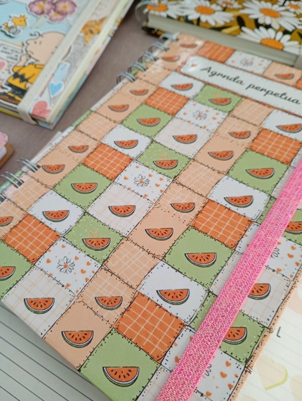 Producto - Agenda perpetua sandía - 2