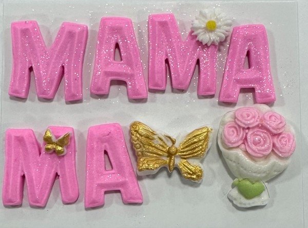 Producto - Mamá letras y apliques