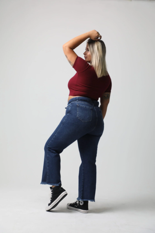 Jean straight Selena (rígido) — imagen 3