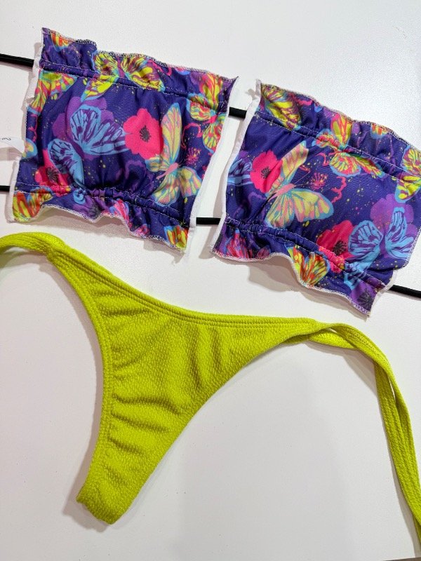 Producto - Bikini azul y verde t90 - 1