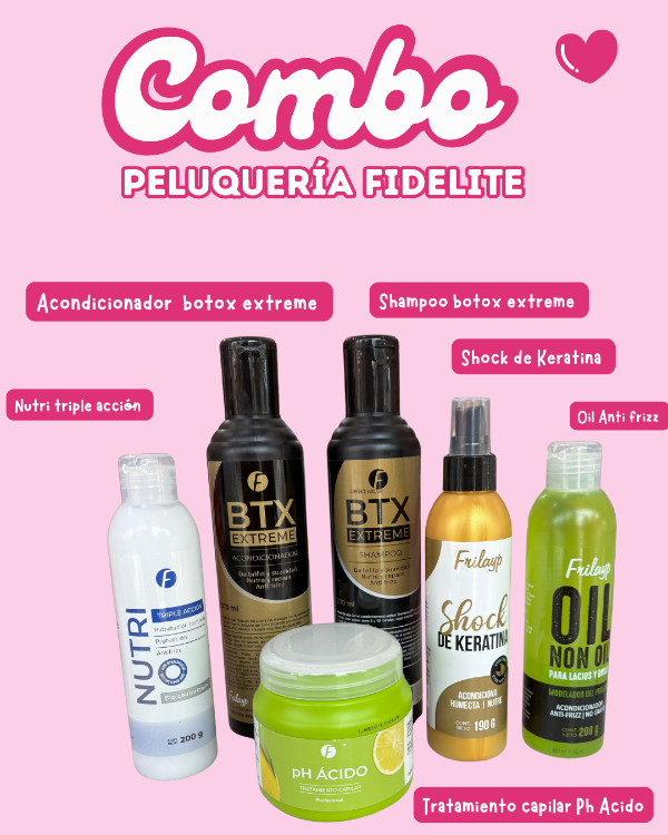 Producto - Combo de peluquería Frilay
