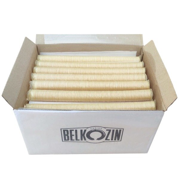 Producto - Tripa Colágena Comestible Calibre 21 Para Salchichas x caja de 48 unidades