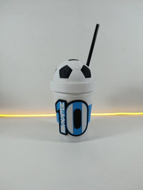 Producto - Vaso Milkshake Selección Argentina - Edición Messi 10