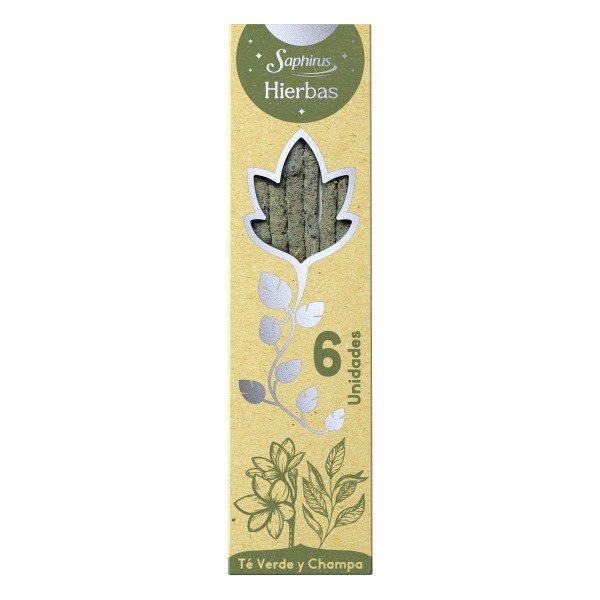 Producto - Sahumerios Hierbas Té Verde y Champa
