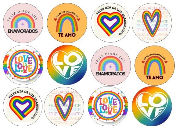 Producto - LAMINA ENAMORADOS 110