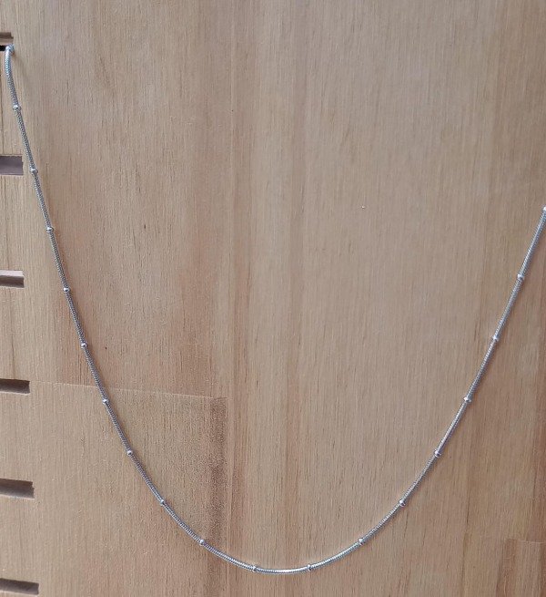 Producto - Cadena Cola de Ratón con Bolitas Pequeñas