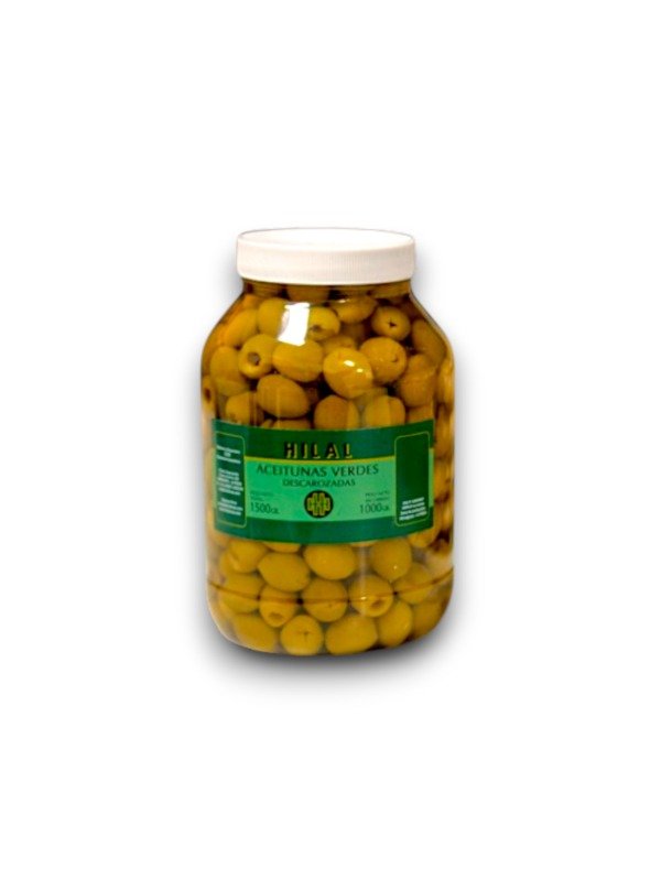 Producto - Aceitunas Verdes Descarozadas - Hilal (la Rioja) x1kg (PET)