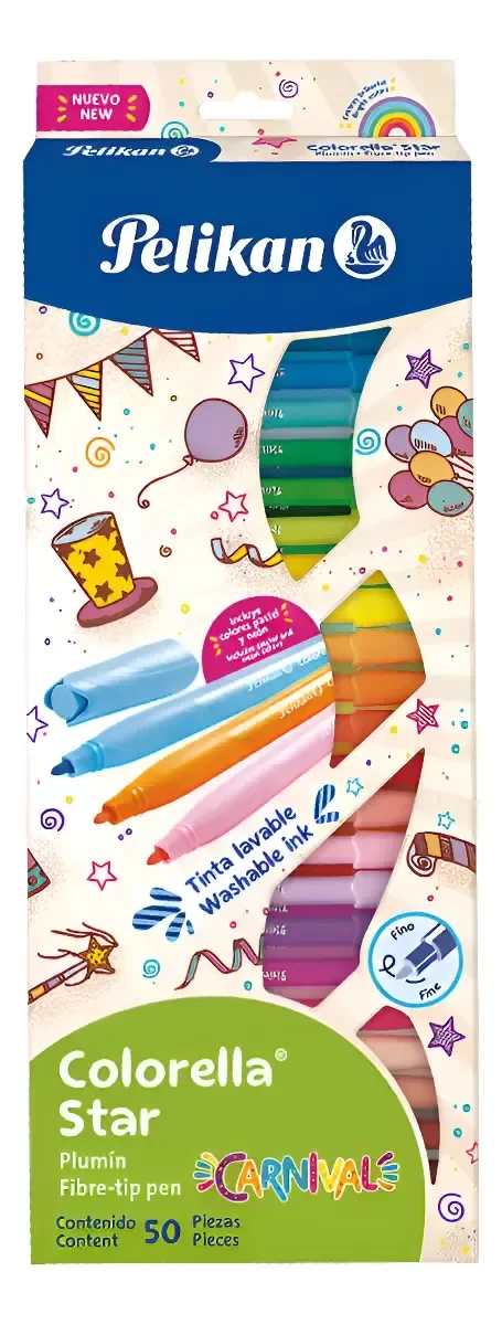 Producto - Fibras Pelikan Colorella Star x50