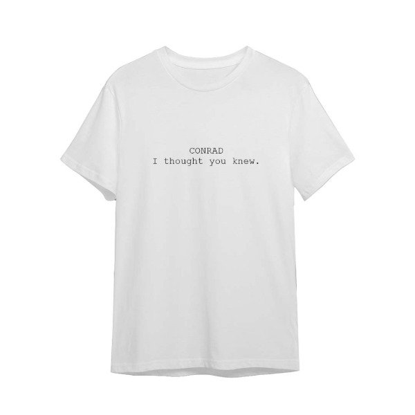 Remera Conrad i thought you knew