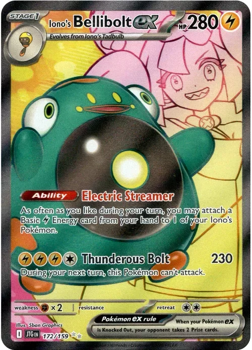 Producto - Iono's Bellibolt ex - 172/159 - Journey Together - Holo