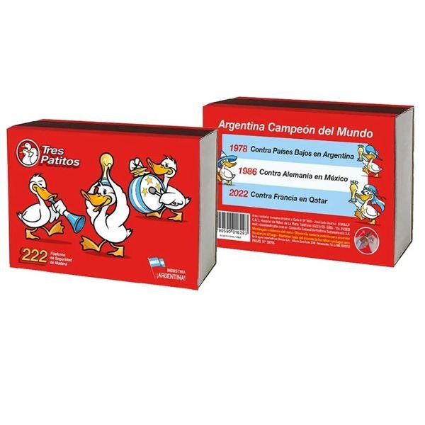Producto - Fósforos 3 Patitos