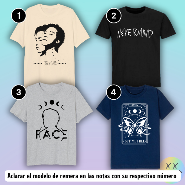 Producto - Remeras Jimin #1 (varios modelos)