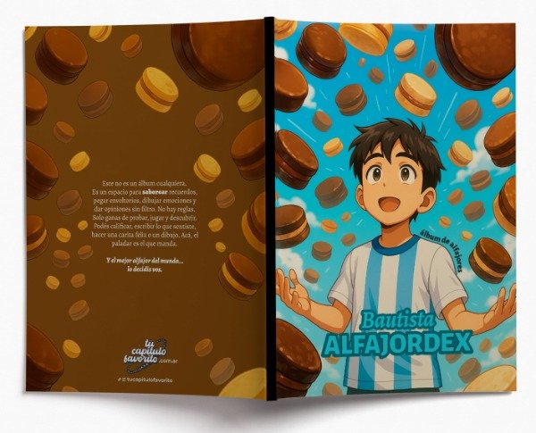 Producto - Alfajordex - Álbum de alfajores personalizado