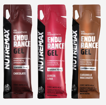 Producto - Endurance gel 42GR X12 unidades CON CAFEINA NUTREMAX