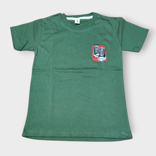 Producto - Remera Niño Oversize Verde T8 T12