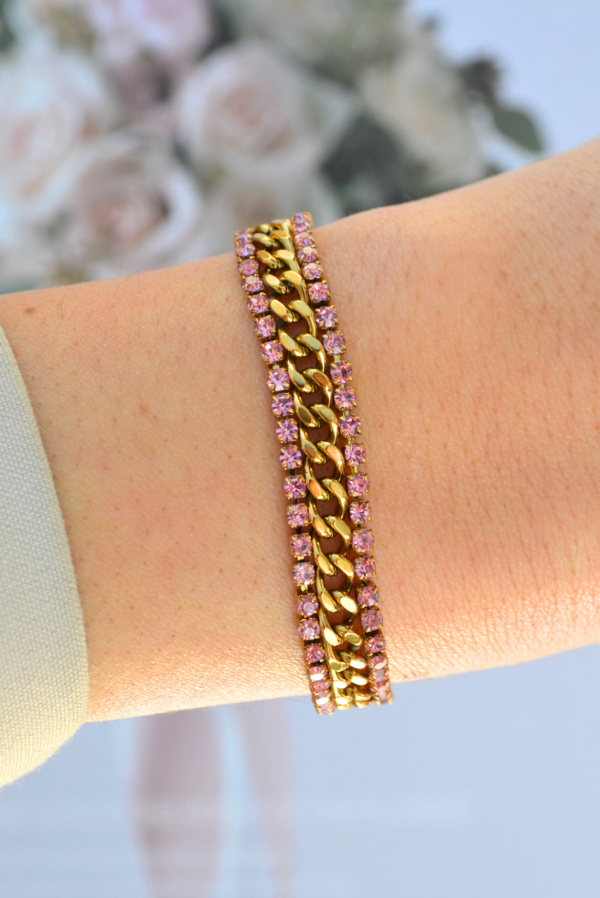 Producto - Pulsera Almendra Rosa